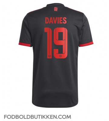 Bayern Munich Alphonso Davies #19 Tredjetrøje 2022-23 Kortærmet